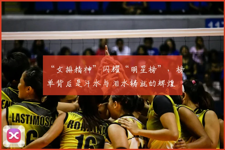 “女排精神”闪耀“明星榜”，榜单背后是汗水与泪水铸就的辉煌